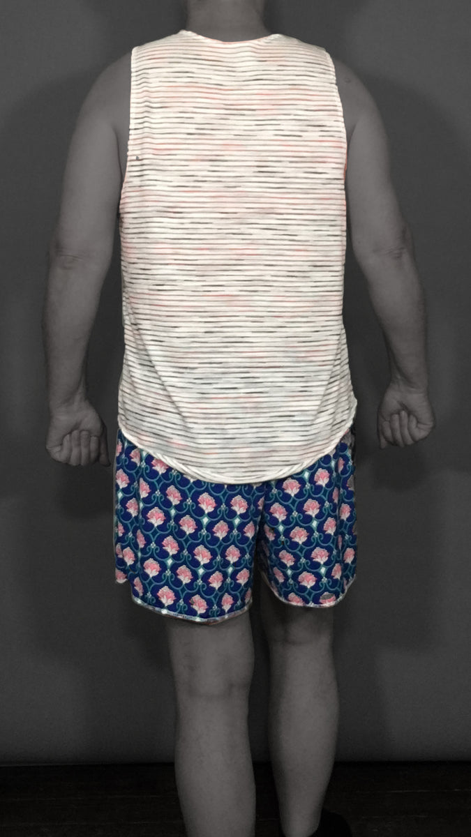 Men's Sleep Tank & Sleep Short Combination Sewing Pattern PDF Sew It Like A Man