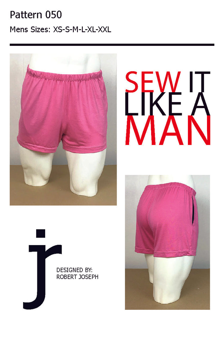 Men s Easy Short with Pockets PDF Sew It Like A Man