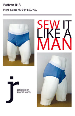 Men's Classic Hip Brief Sewing Pattern PDF