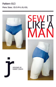Men's Classic Hip Brief Sewing Pattern MAIL