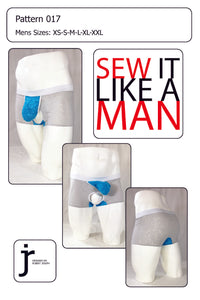 Men’s Sack Pouch Boxer Brief Underwear 017 PDF Sewing Pattern