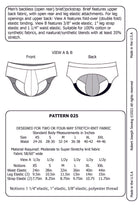 Load image into Gallery viewer, Men’s Backless Brief/Jockstrap 025 MAIL Sewing Pattern
