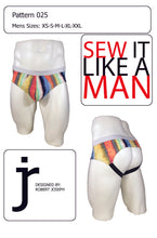 Load image into Gallery viewer, Men’s Backless Brief/Jockstrap 025 MAIL Sewing Pattern