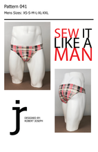 Load image into Gallery viewer, Men&#39;s Full Pouch Low Rise Bikini Sewing Pattern PDF