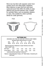 Load image into Gallery viewer, Men&#39;s Flat Front Contoured Pouch Bikini PDF