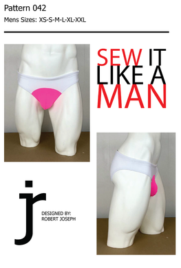Men's Flat Front Contoured Pouch Bikini PDF