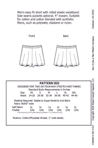 Men's Easy Short with Pockets PDF