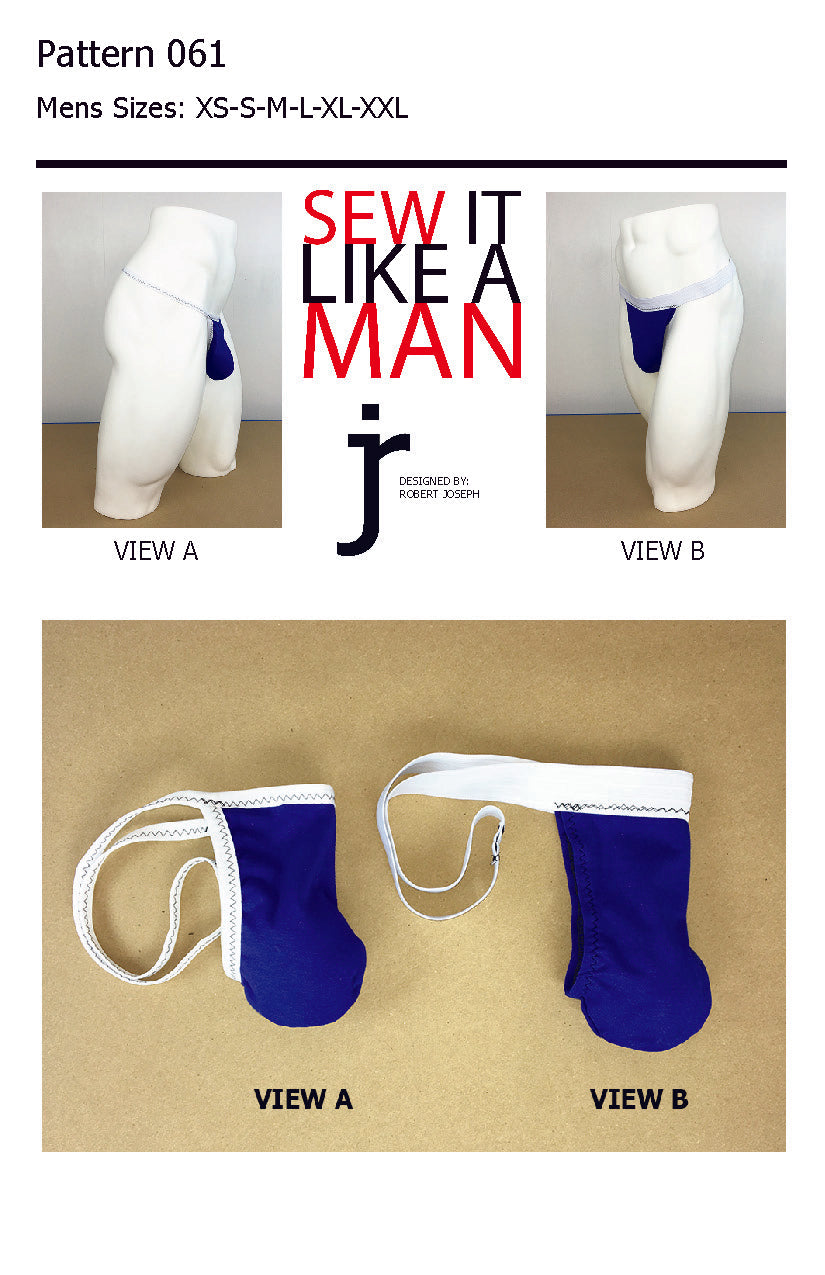 Men's Strapless Sack Pouch G-String Jockstrap Underwear Sewing Pattern – Sew It Like A Man men-s-strapless-sack-pouch-g-string-jockstrap-underwear-sewing-pattern-sew-it-like-a-man
