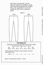 Load image into Gallery viewer, Mens Tights / Leggings Sewing Pattern PDF