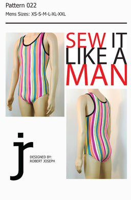 Mens Bodysuit Sewing Pattern PDF