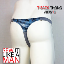 Load image into Gallery viewer, Men&#39;s T-Back Thong in 2 Views