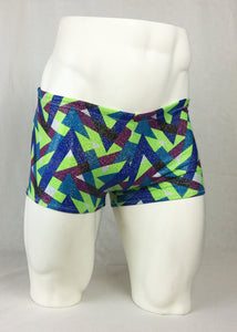 Mens Square Cut Swim Trunk Yoga Short Sewing Pattern MAIL