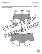 Load image into Gallery viewer, Womens Basic Brief Underwear Sewing Pattern PDF