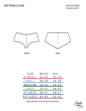 Load image into Gallery viewer, Womens Boy Cut Brief Underwear Sewing Pattern PDF