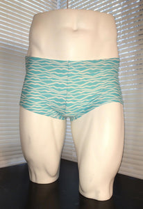 Mens Box-Cut Swim Trunk Sewing Pattern PDF