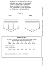 Load image into Gallery viewer, Men&#39;s Low-Rise Show-Off Boxer Brief Sewing Pattern PDF