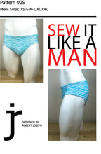 Load image into Gallery viewer, Mens Swim Brief/Bikini Underwear Sewing Pattern PDF