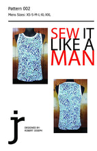 Load image into Gallery viewer, Mens Tank Top Sewing Pattern PDF Digital Download